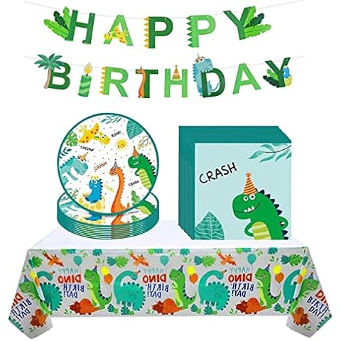 DAGORD Dinosaur Party Set for 16 Guests Cover