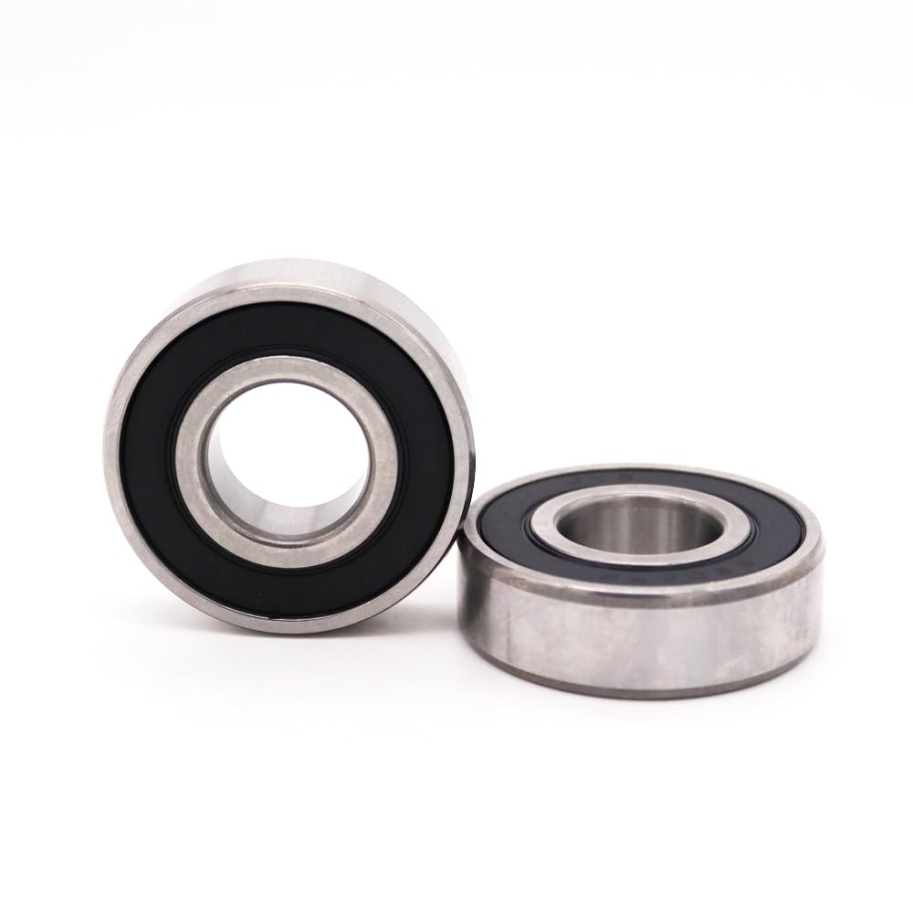 AXK 2PCS 6204-22 6204-22-2RS 22x47x14 22 * 47 * 14 47x22x14 Deep Groove Ball Bearings ABEC-1 Single Row