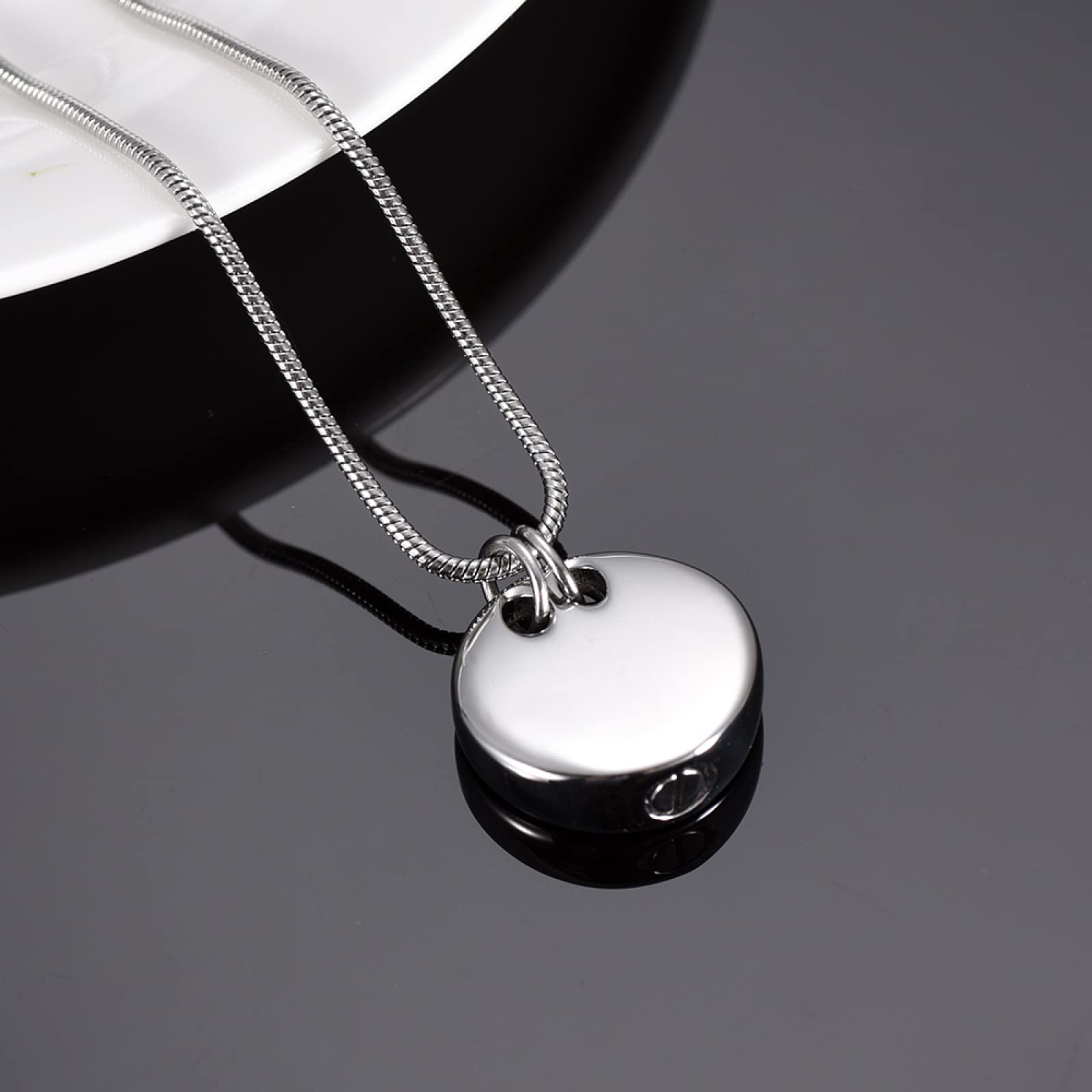 DOTUIARG Crematie Sieraden Water Drop Ash Urn Hanger Memorial Pet As Ketting Rvs DOTUIARG Crematie Sieraden Water Drop Ash Urn Hanger Memorial Pet As Ketting Rvs