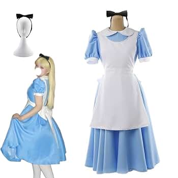 Amazon.co.jp: ｢Lemon COS｣アリス コスプレ衣装 ふしぎの国の