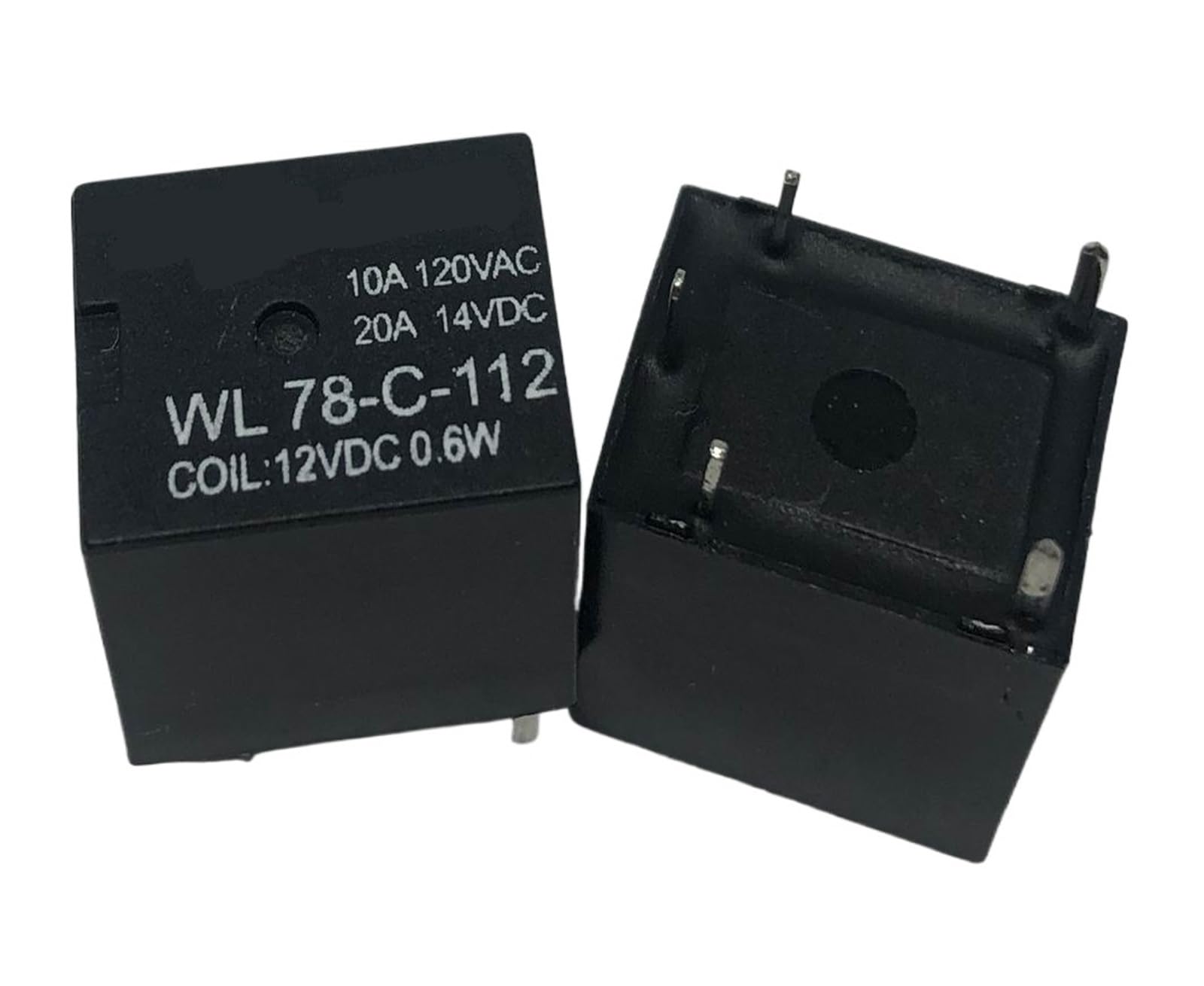 NISZA 1 Relais WL78-C-112 (T73-1C-12V) 4 broches pour platine electronique