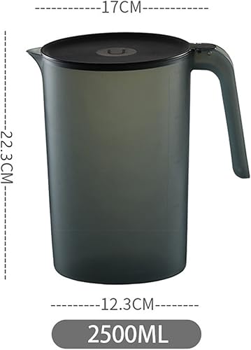 Miniatura 20 de renvena Design - Jarra de plástico de 2 litros con tapa y boquilla ventilada para bebidas heladas y calientes, en interiores y exteriores