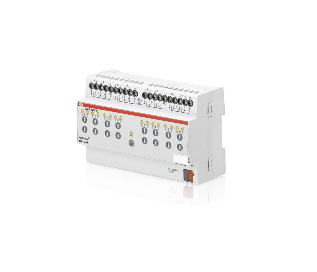 ABB Stotz 2736649 Actionneur de volet 8 prises 230 V JRA-S8.230.5.1