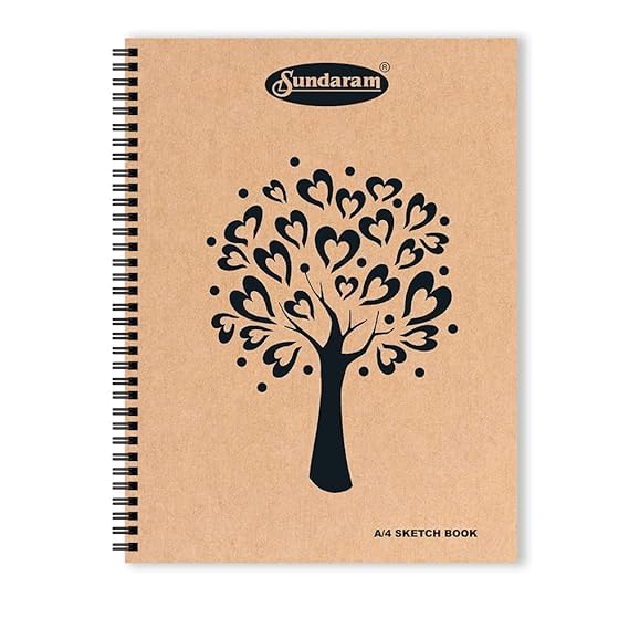 Sundaram Sketch Book A4 Spiral- 100 Pages (D-15) Pack of 1 Pcs (B0CWZ85626) Amazon Price History, Amazon Price Tracker