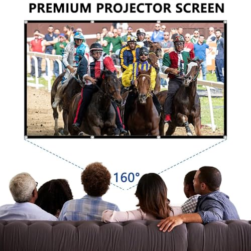 Pantalla de proyector plegable portátil 120 pulgadas 16:9 miniatura 3