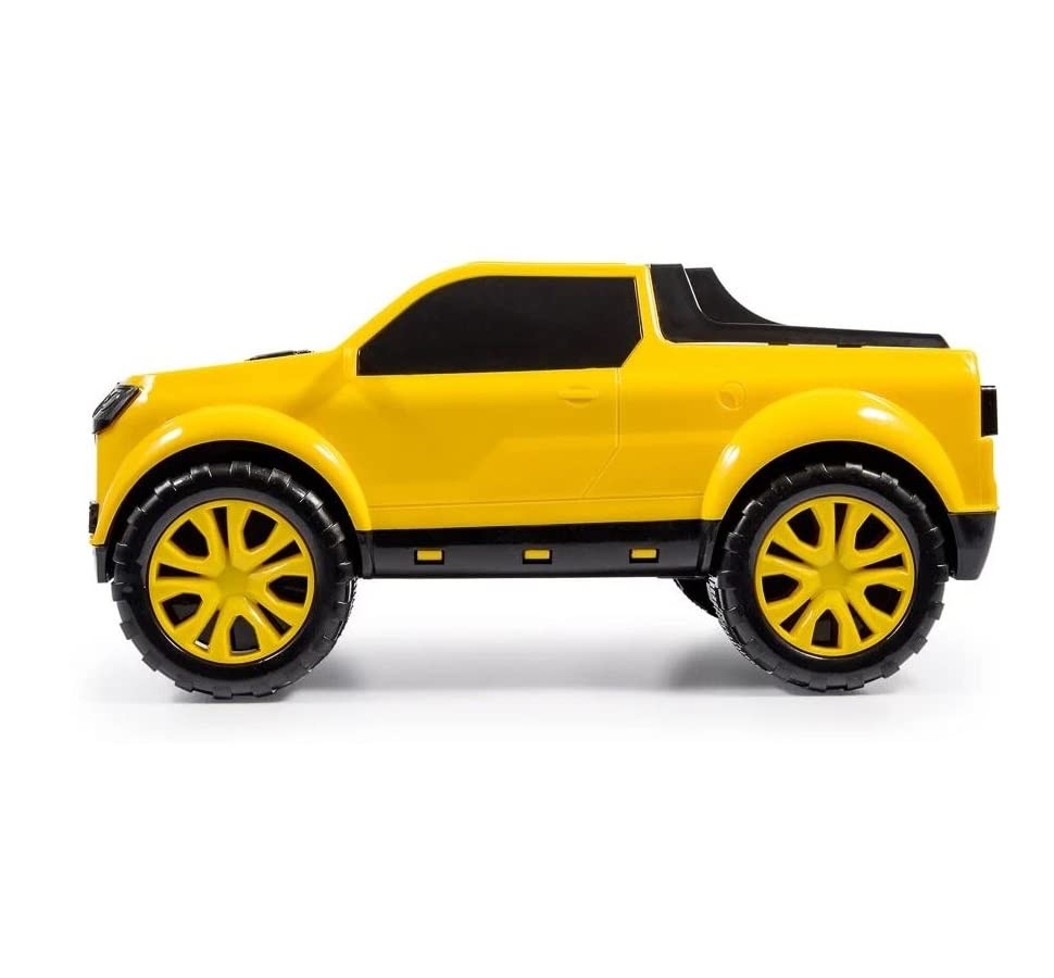 Car "Jeep" Green Plast VD02 Yellow