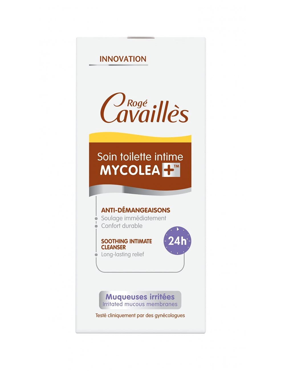 Rogé Cavaillès Mycolea+ soin traitant 200ml gel intime pour les muqueuses irritées