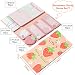 Xqumoi Life is Berry Sweet Sticky Notes Set, 550 Sheets, Strawberry Pattern Self-Stick Notes Pads Summer Fruit Divider Tabs Bundle Writing Memo Pads Back to School Office Supplies Small Gift