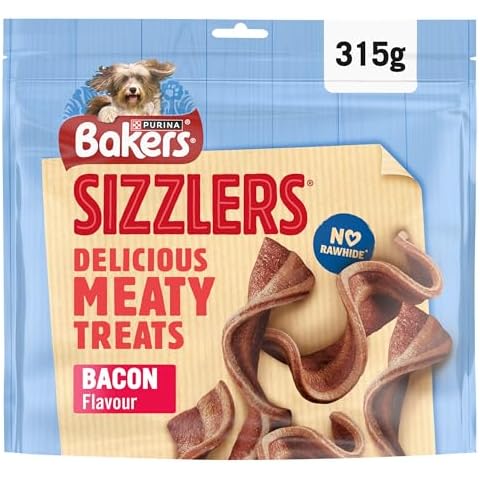 BAKERS SIZZLERS Maxi Bacon Dog Treats Cover
