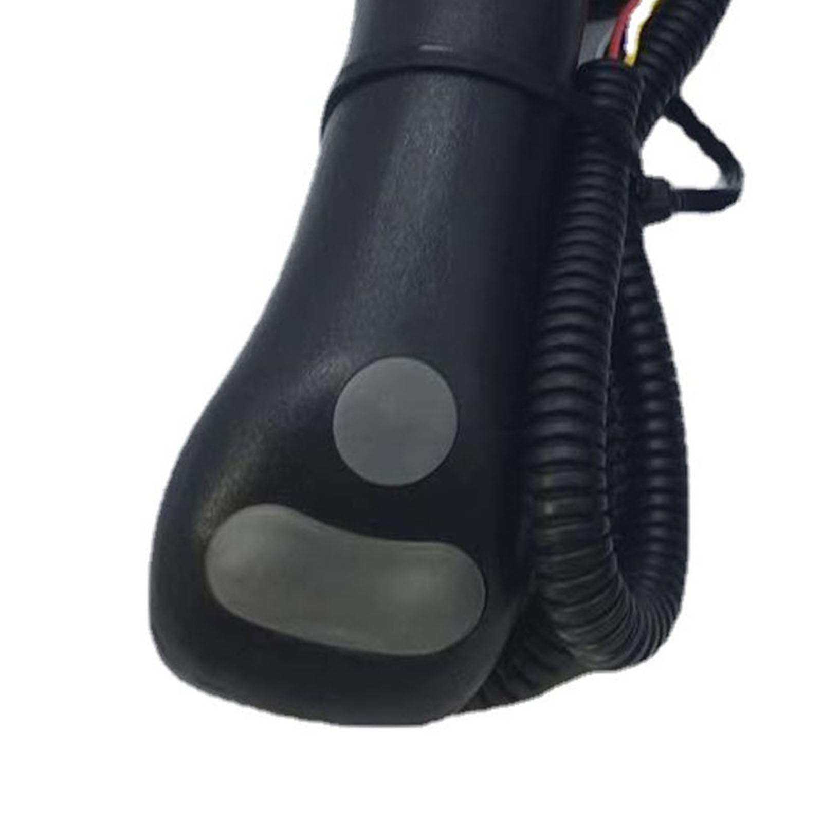 Buachois 2 Uds Manijas de Joystick de Excavadora Palanca de Empuñadura Ergonómica de Metal Mango Kit de Perilla de Control con Precisa Botones Tacto Cómodo Fácil Instalación para DX225/DH225-9 DH300-9