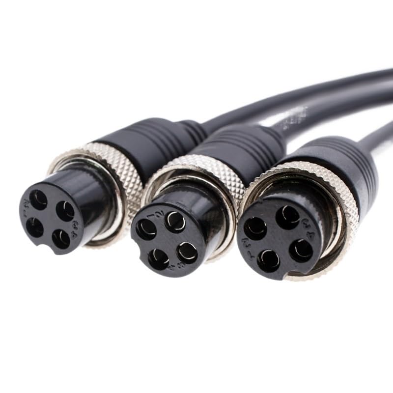 GX16 4 Pin core 4 P Single Extension Cable Aviation Connector for Camera Security DVR Plug 1 3 5meter(GX16-4single Female,5meter)
