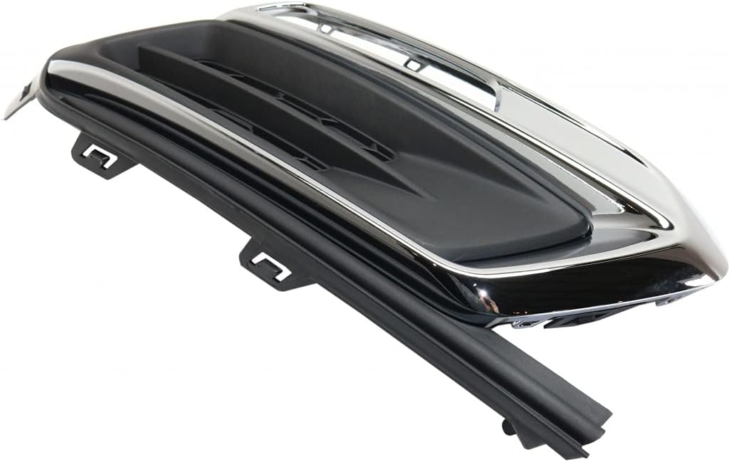 For Chevy Cruze 2015 2016 Bumper Cover Grille Passenger Side | Black w/Chrome | Replacement For GM1039184 | 191275355404
