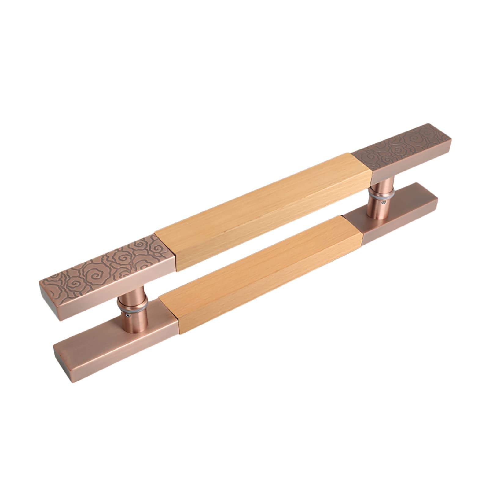 Barre de traction porte coulissante grange pour douche moderne en verre