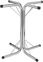 Base Para Mesa De Jantar Cromada Redonda Quadrada de Vidro