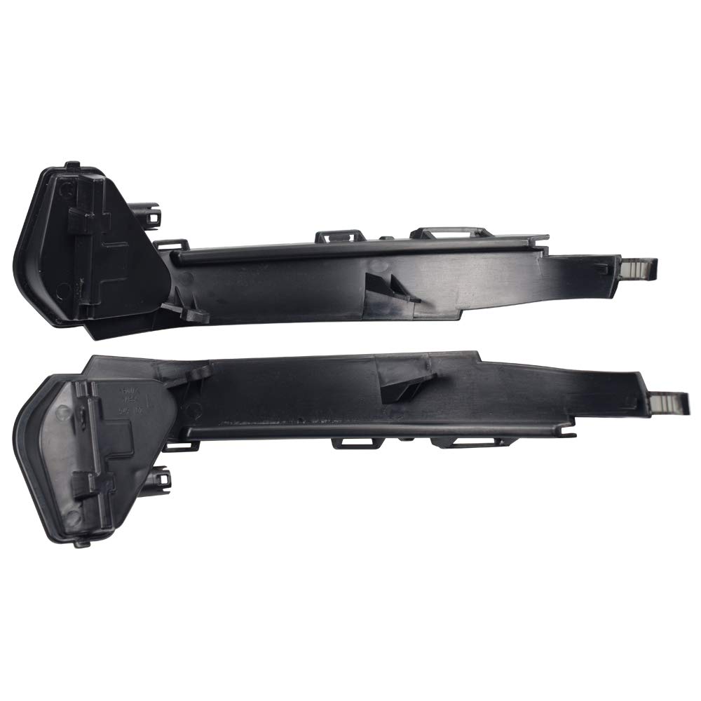 2 piezas de señal de giro dinámica LED de espejo lateral intermitente luz secuencial compatible con A-udi A1 8X 2011 2012 2013 2014 2015 2016 2017 (Amarillo)