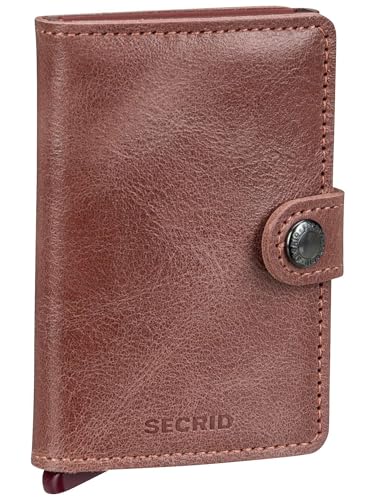 Image of Secrid Men's Cardprotector Travel Accessory Envelope Card Holder, mauve, 66x102x21cm