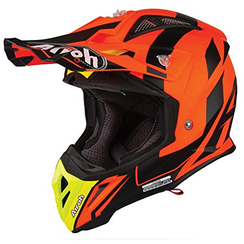 HELMET AIROH AVIATOR 2.3 AMS2 BIGGER ORANGE MATT S