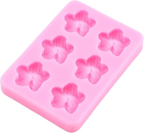 Miniatura 8 de ZiXiang Moldes de silicona de flores de rosas, margaritas y crisantemo, moldes de silicona para pastel de hibisco, moldes de chocolate para