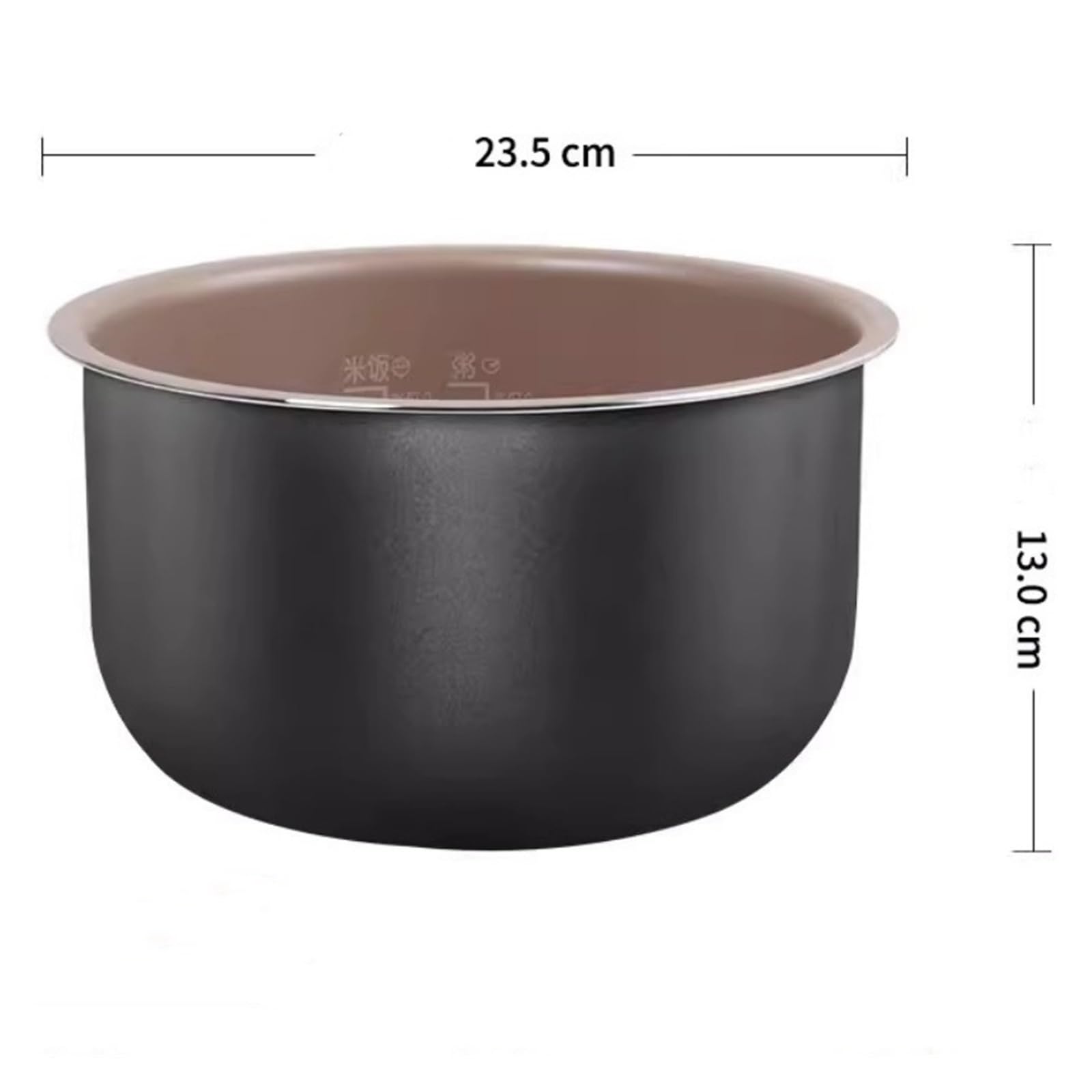 SQJZWOD Rice Cooker Inner Bowl .Compatible with Philips HD3036 HD3036/03 .Compatible with Vitesse Vs-520. Rice Cooker Parts Replacement