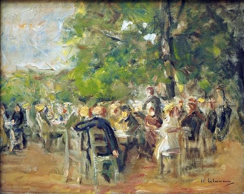 Lienzo de Max Liebermann 60x90cm para solucionar paredes vacías con arte elegante