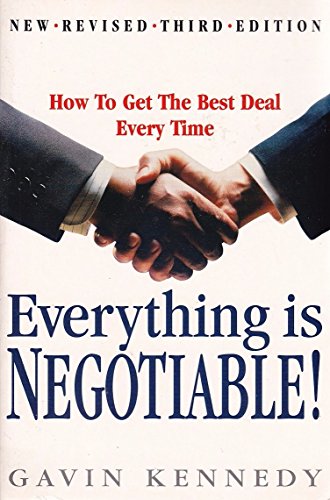 Everything Is Negotiable