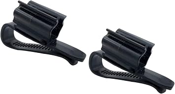 2Pcs Fish for Tank Mounting Clip Water Pipe Hose Holder Multifunction Adjustable Clamp for 0.31""-0.62"" Dia Tub Aquarium Tube Holder, Aquarium Air Pump Accessories Aquarium Pumps and Filters Black