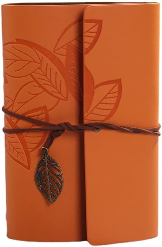 Retro Travel Diary Stationery Loose-Leaf Clip Kraft Paper 6 Pieces