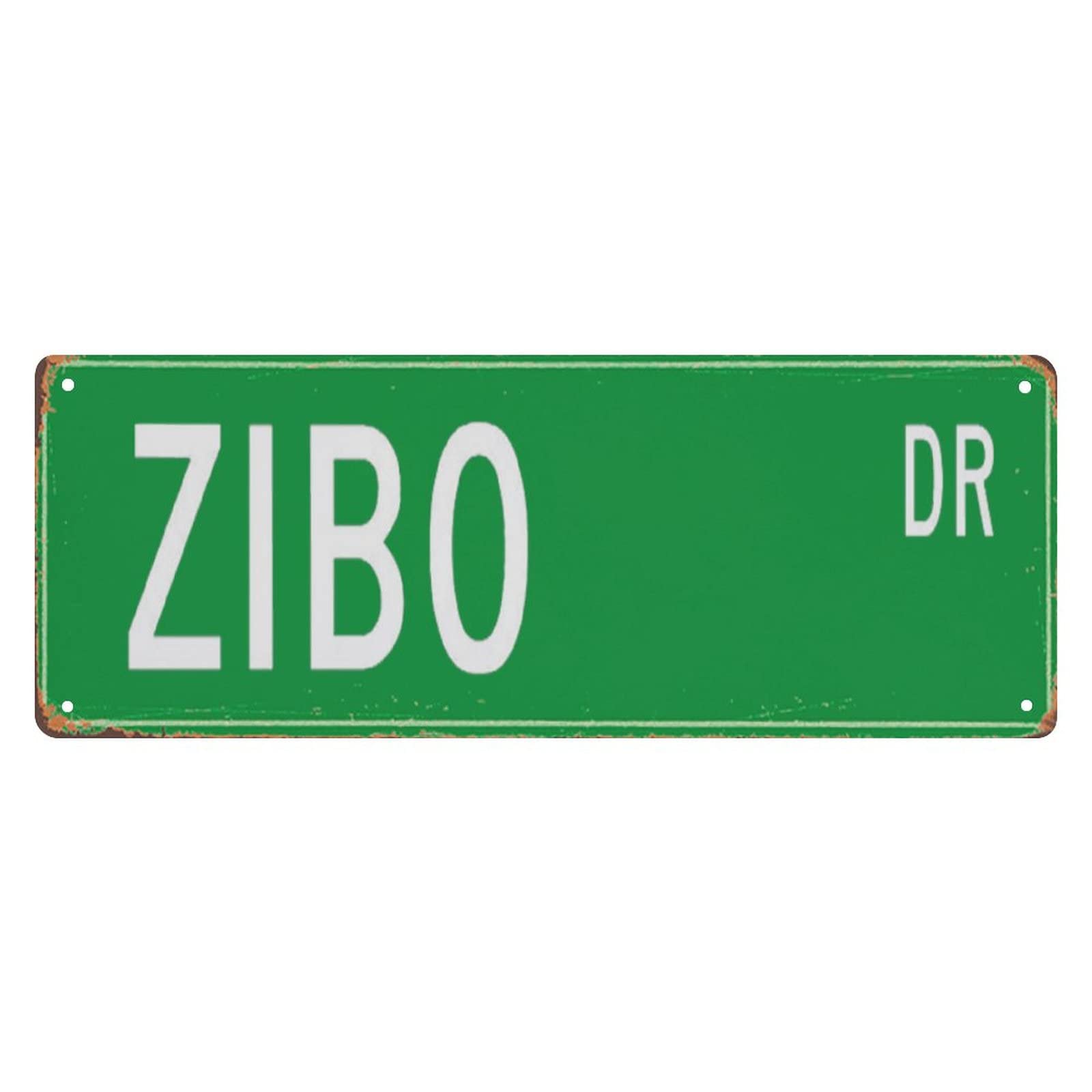 Zibo DR Retro Tin Signs Aluminum Art Plaque Gift Outdoor Home Kitchen Garden Wall UV-Resistant Decor 4x16 Inch
