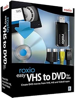 Roxio Easy VHS to DVD for Mac - Capture, Convert and Burn Video