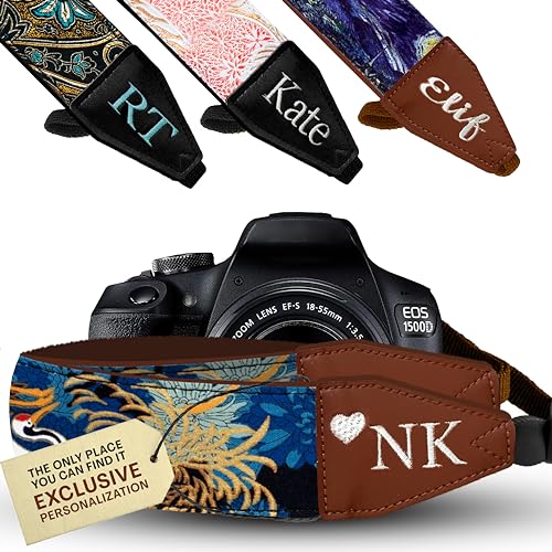 Art Tribute Camera Strap for DSLR & Mirrorless Cameras