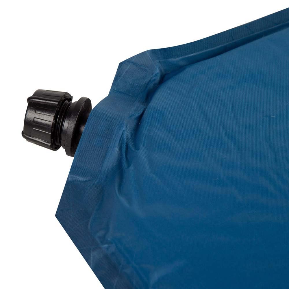 AKTIVE Esterilla hinchable plegable 175 x 56 cm Azul Ripstop Foam Autoinflable Colchón hinchable individual Acampada