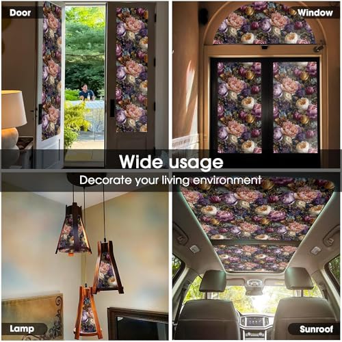 Vinilo decorativo ventana 15.7x118 in REDAMANCY miniatura 5