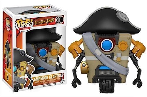 Funko Pop Games Borderlands Emperor Claptrap Action Figure