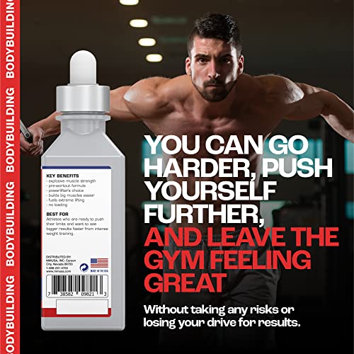 Image of MMUSA XXTRA Pre-Workout for Bodybuilding, Crossfit, Powerlifting & Sports. Instant Energy, Power, Stamina, Intensity, Strength. Stable, Fast-Absorbing Creatine, Build Lean Muscle Mass. Grape Flavor.