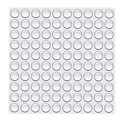 TCPENG Clear Rubber Feet Self Adhesive Pads (100PCS)