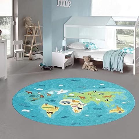 Alfombra Infantil Teppich-Traum “Mapa del Mundo” Cover