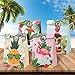 12 Pezzi Sacchetti Regalo per Feste Hawaiane Tropicali Flamingo Ananas con Adesivi Borse per Feste Estive Luau Decorazioni per Feste di compleanno hawaiane Forniture