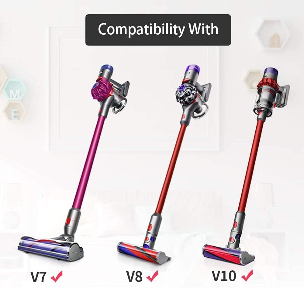 KEEPOW 2 Pack Docks Station Accessory Organizer Holders Wall Mount Accessories Compatible with Dyson V10, V8, V7