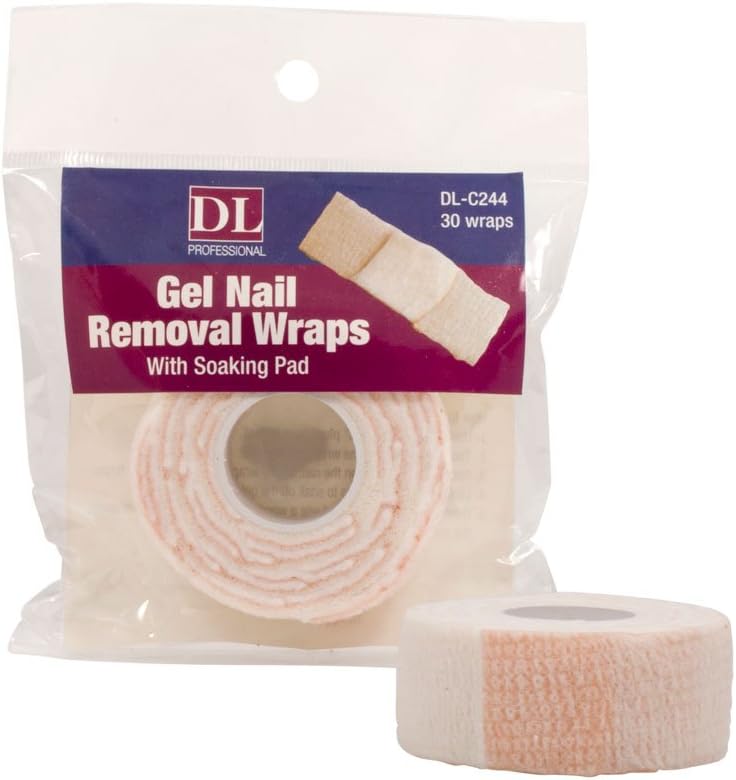 Debra Lynn Professional Gel Removal Wraps - 30 Per Roll