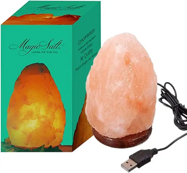 Lampada al Sale Himalayano Magic Salt® - Illuminazione Naturale con Benefici