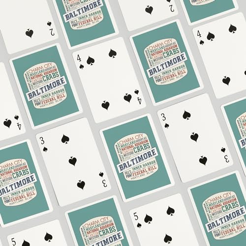 Lantern Press Baraja de Cartas de Póker de 52 Cartas miniatura 4