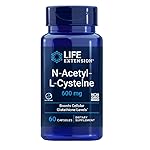 Life Extension - N-Acetyl-L-Cysteine - 600mg, 60 Capsules, Antioxidant Supplement
