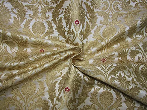 Brocart de soie lourde King KHAB rigide pour costume et veste de créateur
