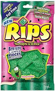 Watermelon Bite Size Licorice Pieces, 4 Ounce