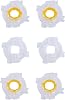 3 Pairs Arcade Octagonal/Square/Circle 8 Ways Restrictor Gate Competible with Sanwa JLF Joystick Fight Stick