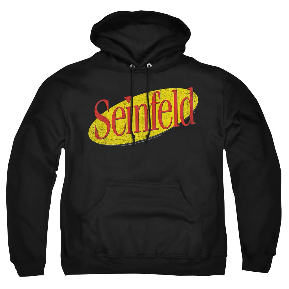 Popfunk Classic Seinfeld Logo Unisex Adult Pull-Over Hoodie