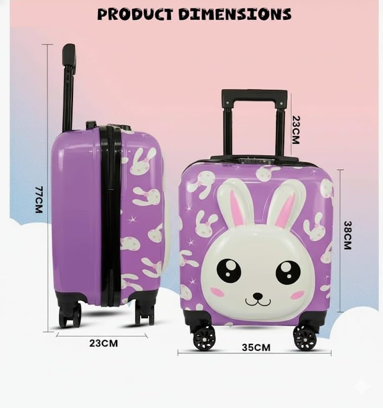 Image of HappileTrolley Bag School Bag