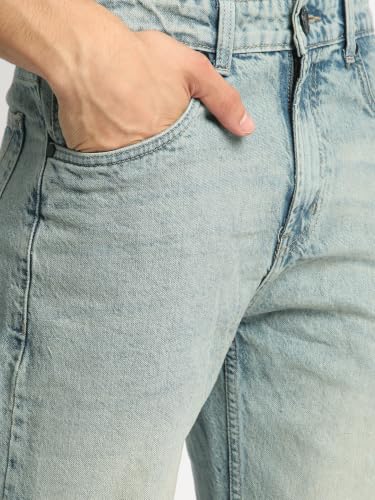 Image of BENE KLEED Men Solid Shaded Relaxed FIT 100% Cotton Jeans