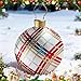 60cm Aufblasbare Weihnachtskugeln, Dekoration Riesiger Weihnachtsball, Exquisit Aufblasbare Weihnachtsdeko PVC, Weihnachtsdeko Outdoor für Hochzeit, Festival, Rasen, Garten, Heimdekoration