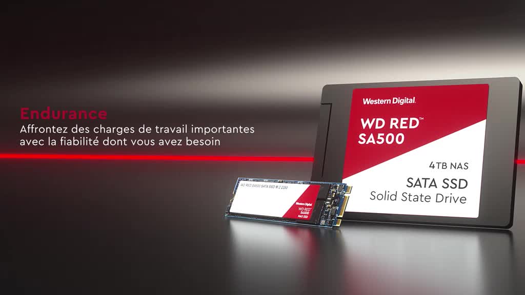 WD Rouge 4To NAS SSD 2.5
